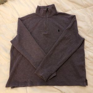 Purple Ralph Lauren Polo Quarter Zip